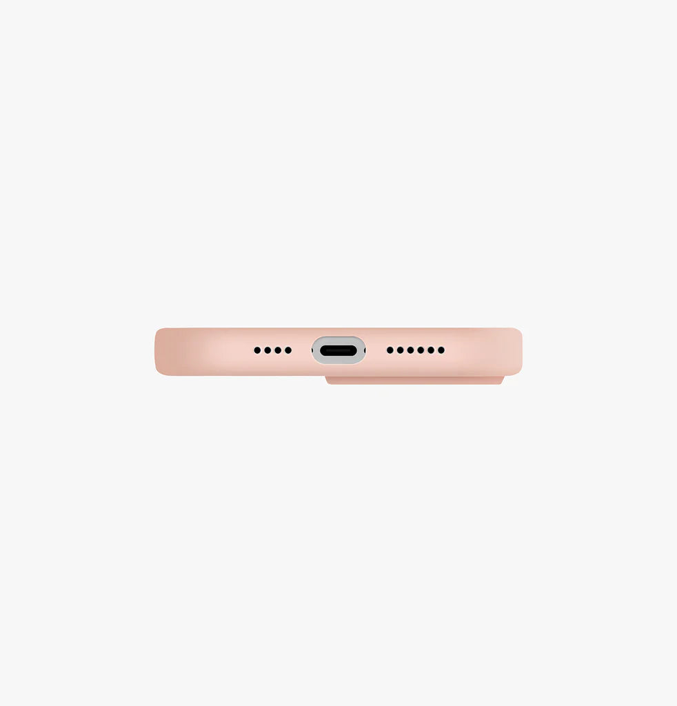 Uniq Hybrid iPhone 14 Pro Max Lino Blush Pink Case
