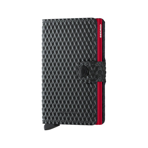 Secrid Miniwallet Cubic Black-Red