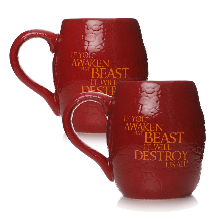 Halfmoon Bay Mug Shaped Boxed 450Ml The Hobbit Smaug