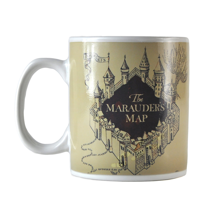 Halfmoon Bay Mug Heat Chg. Boxed 400Ml Harry Potter Marauder's Map
