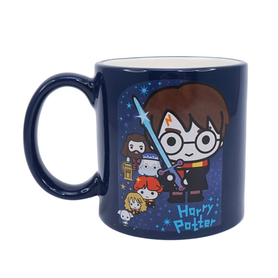 Halfmoon Bay Mug Embossed 350Ml Harry Potter Kawaii