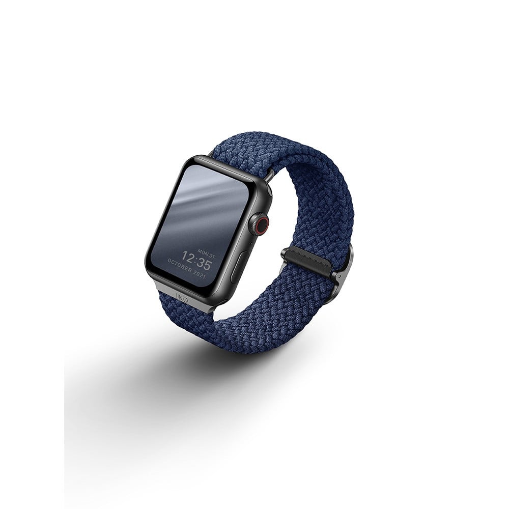 UNIQ ASPEN BRAIDED APPLE WATCH STRAP 41/40/38MM - OXFORD BLUE
