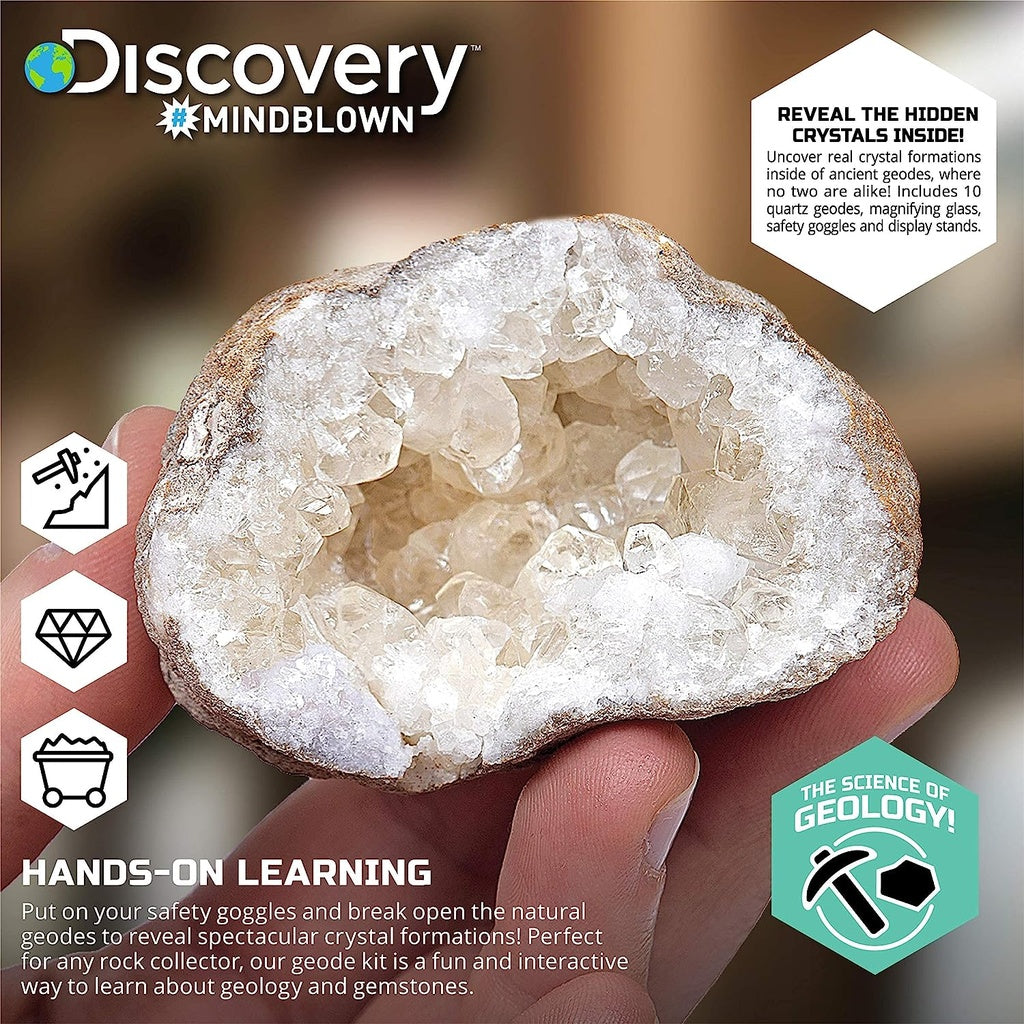 Discovery - Toy Mystery Crystals Geode Excavation Kit