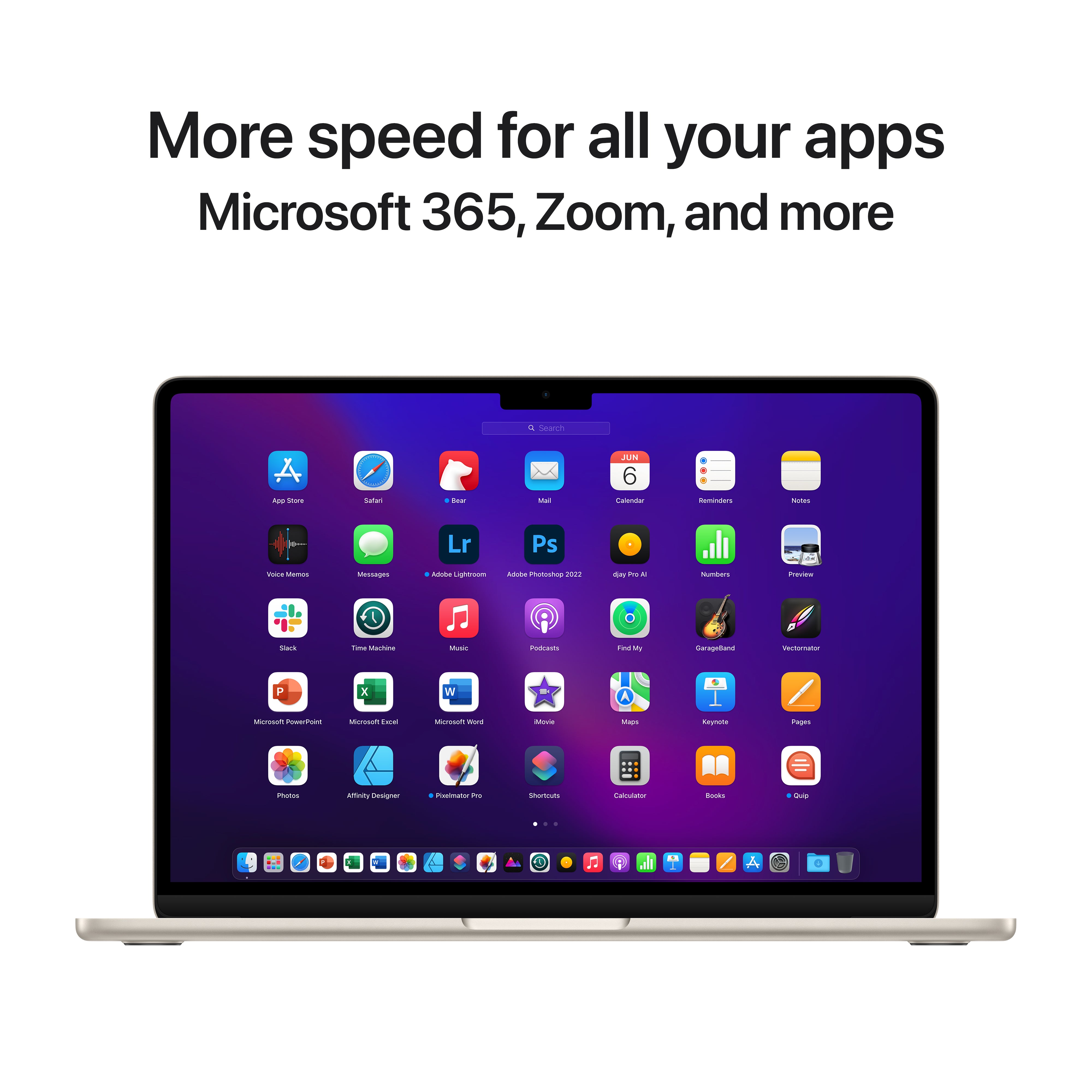 13-inch MacBook Air: Apple M2 chip with 8-core CPU and 8-core GPU, 256GB - Starlight