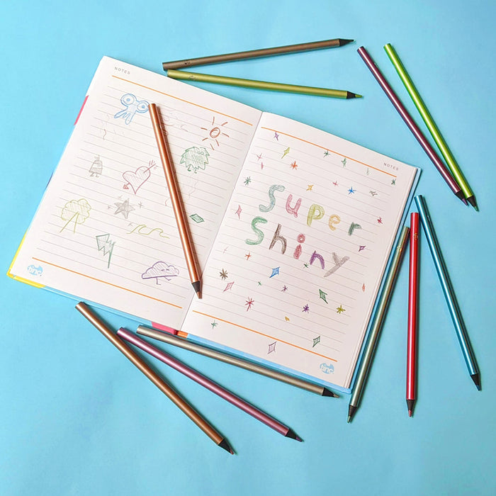 Tinc Set of 12 metallic pencils
