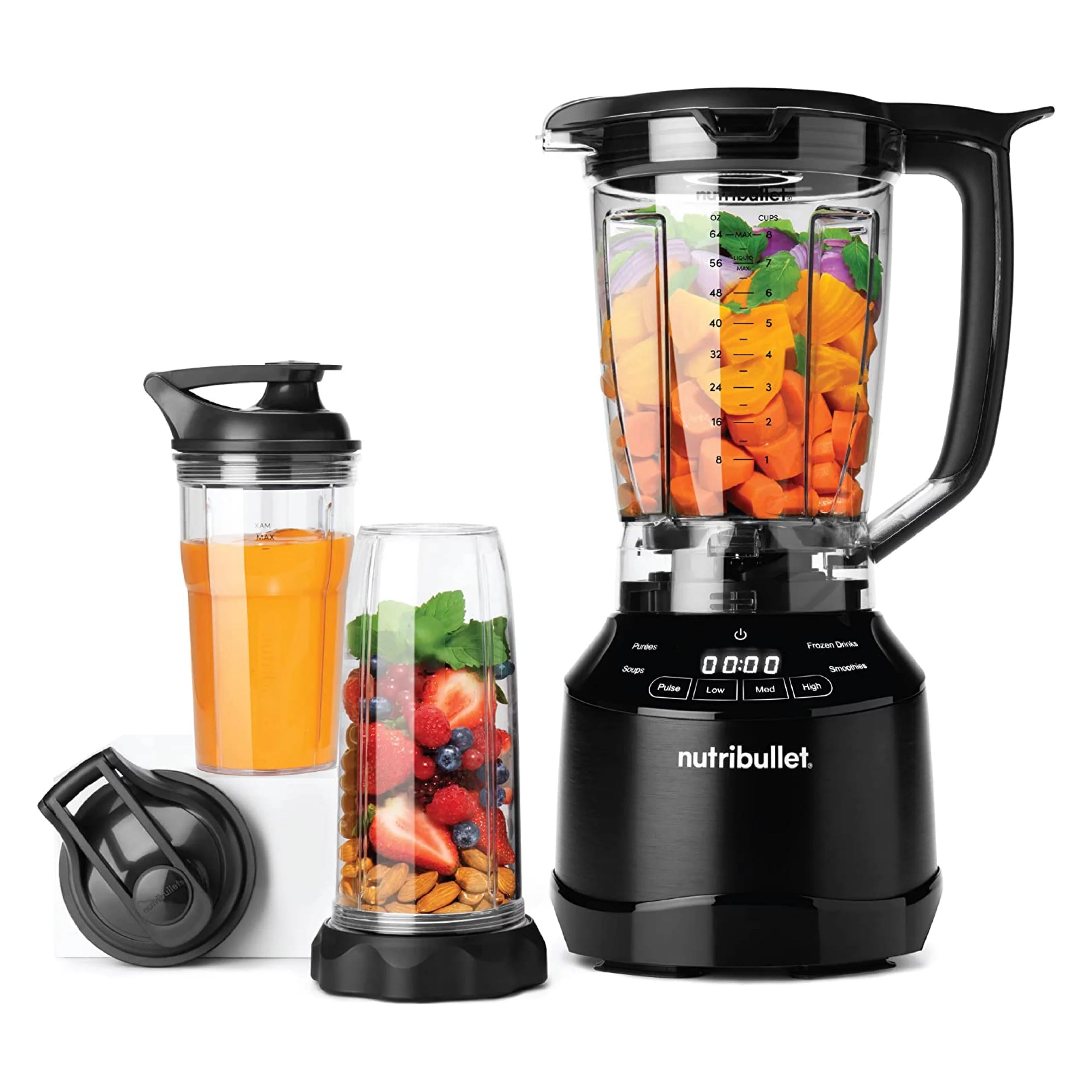 Nutribullet Touch Blender 1500W, Black NBT-0815B