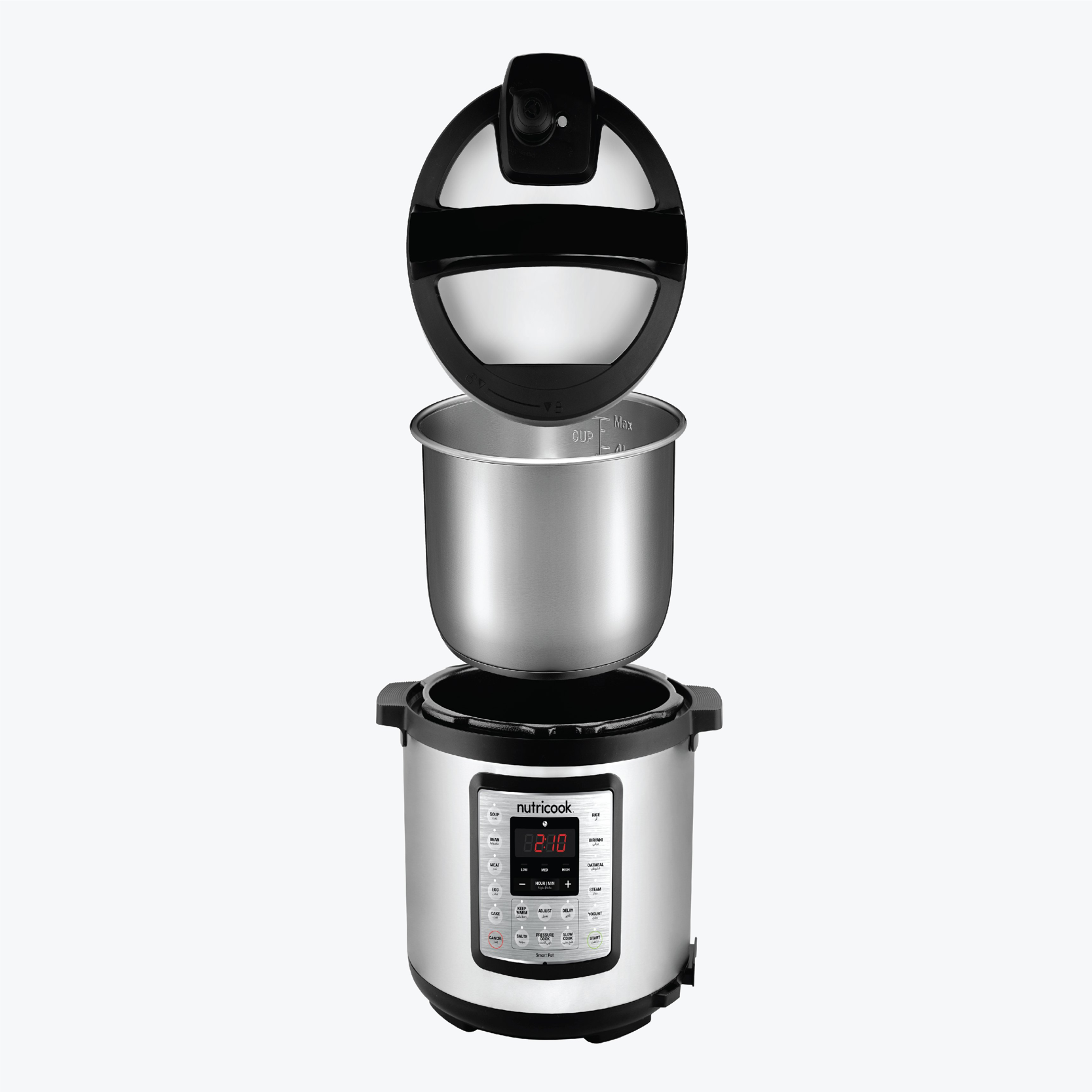 Nutricook 1000W Stainless steel pot NC-SPEK6