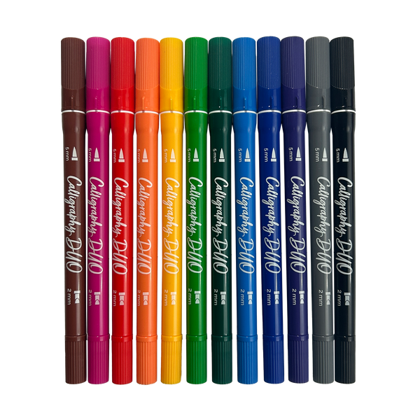 Ooly Calligraphy Duo Markers Set Of 12