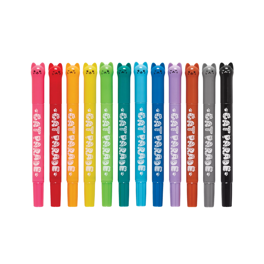 Ooly Cat Parade Gel Crayons Set Of 12