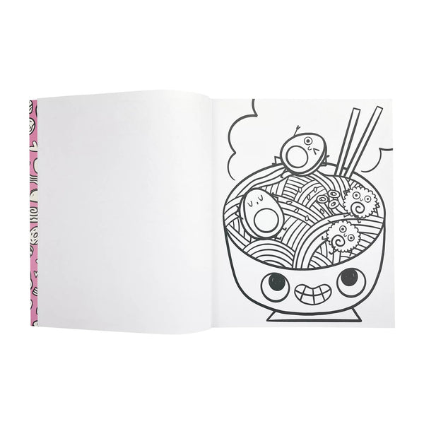 Ooly Color In Book: Happy Snacks 8 X 10