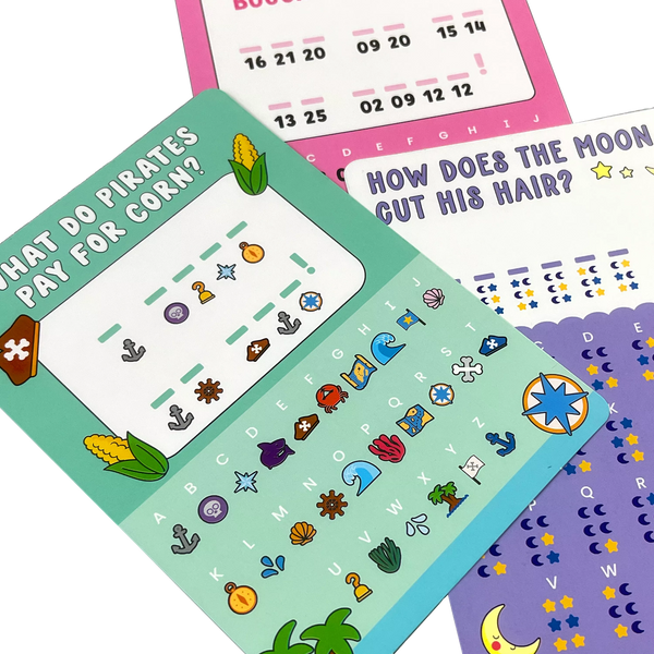 Ooly Joke Decoder Activity Cards Set Of 24