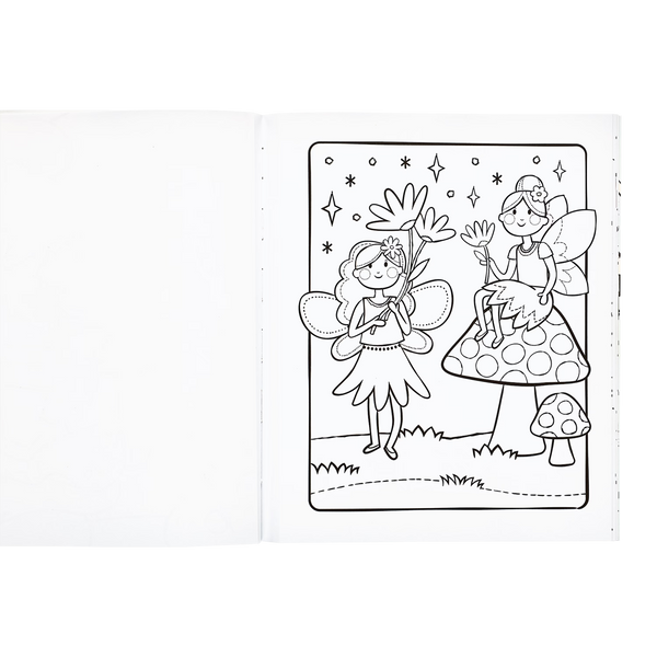 Ooly Color In Book : Princess & Fairies 8 X 10