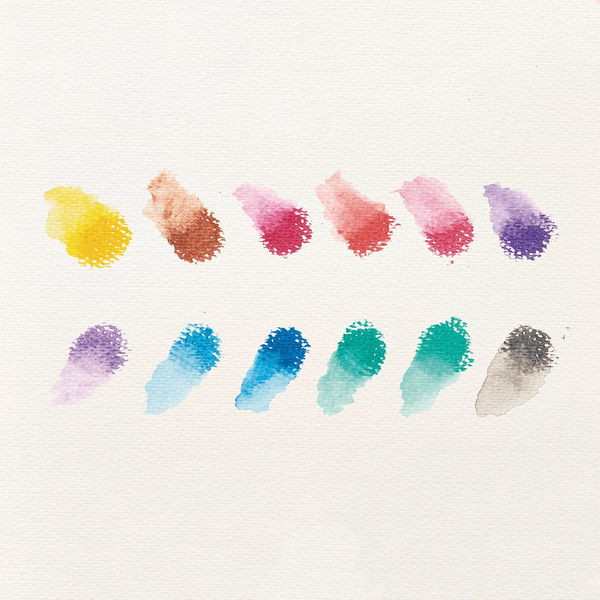 Ooly Rainbow Sparkle Metallic Watercolor Gel Crayons Set Of 12