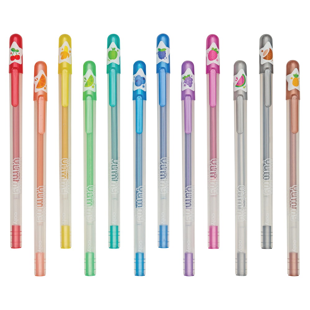 Ooly Yummy Yummy Scented Colored Glitter Gel Pens 2.0 Set Of