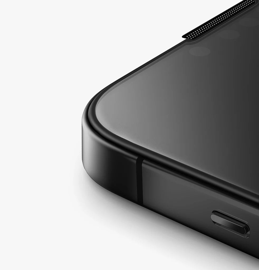 واقي شاشة زجاجي شفاف لـ iPhone Pro 2023 بحجم 6.1 بوصة من UNIQ Optix