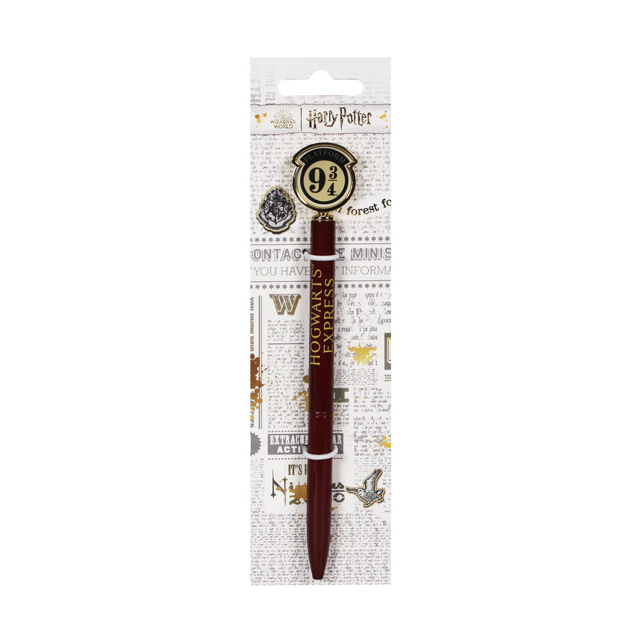 Halfmoon Bay Pen Metal 2D Topper Harry Potter Platform 9 3/4