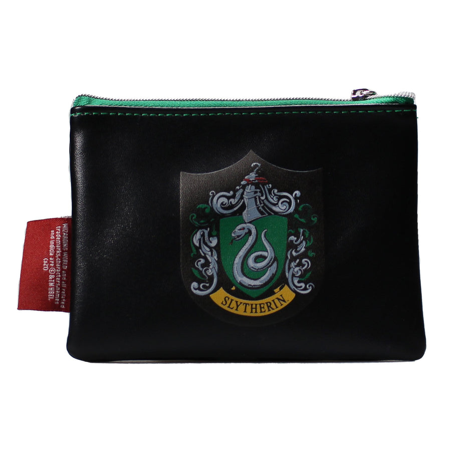 Halfmoon Bay Purse Coin Pu 9Cm X 13Cm Harry Potter Uniform Slytherin
