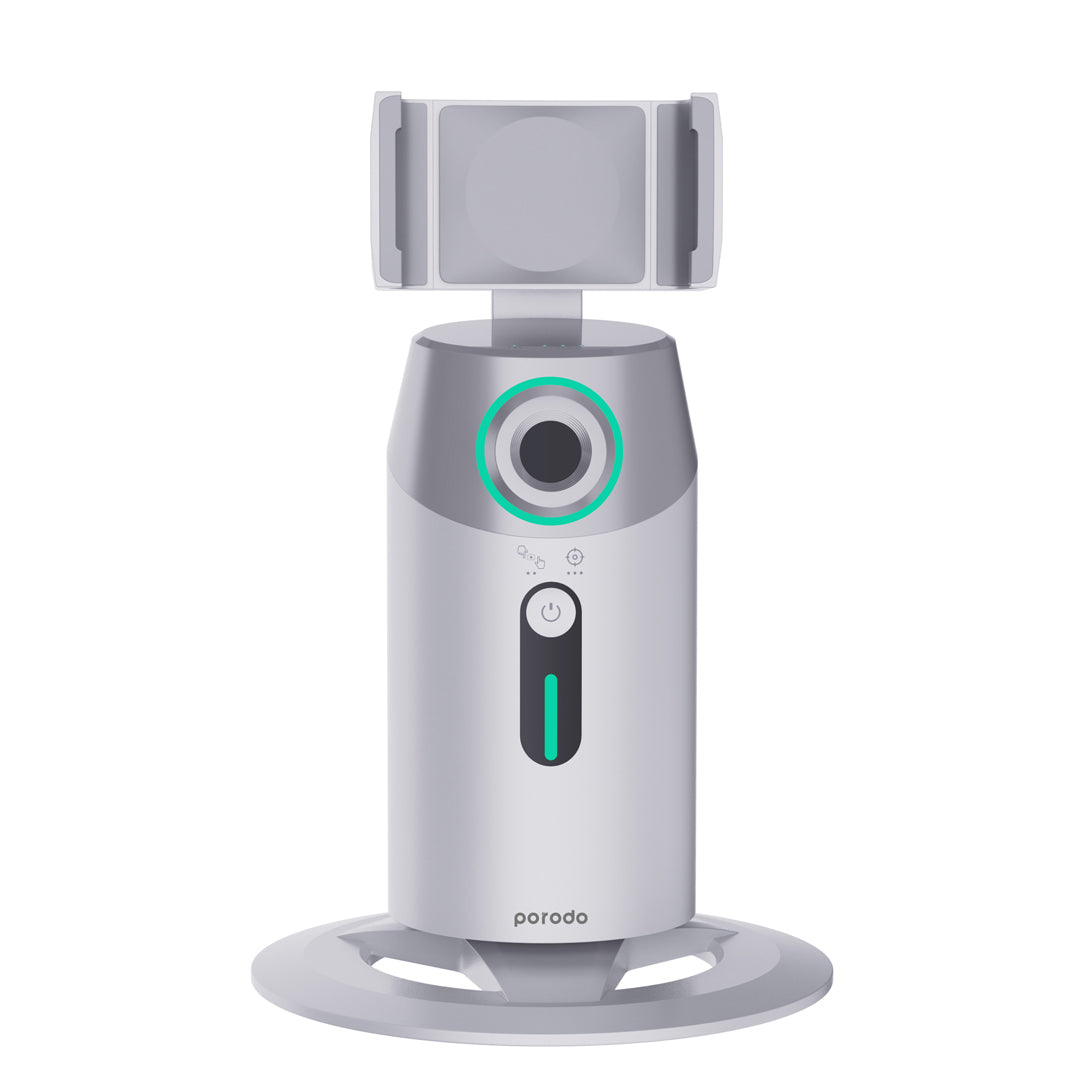 Porodo 360° Rotation AI Face Tracking with Remote Control