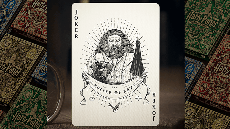Theory11 Playing Cards Harry Potter Yellow -Hufflepuff