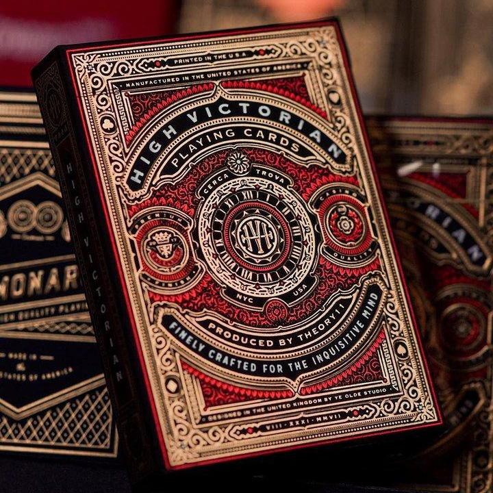 Theory11 -Playing Cards High Victorian Red |DNA KSA