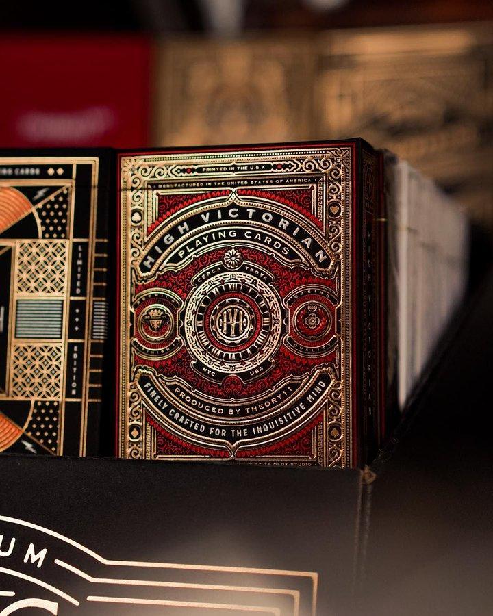 Theory11 Playing Cards High Victorian Red