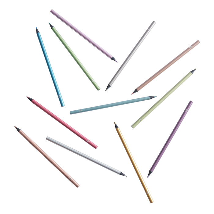 Tinc Set of 12 metallic pencils