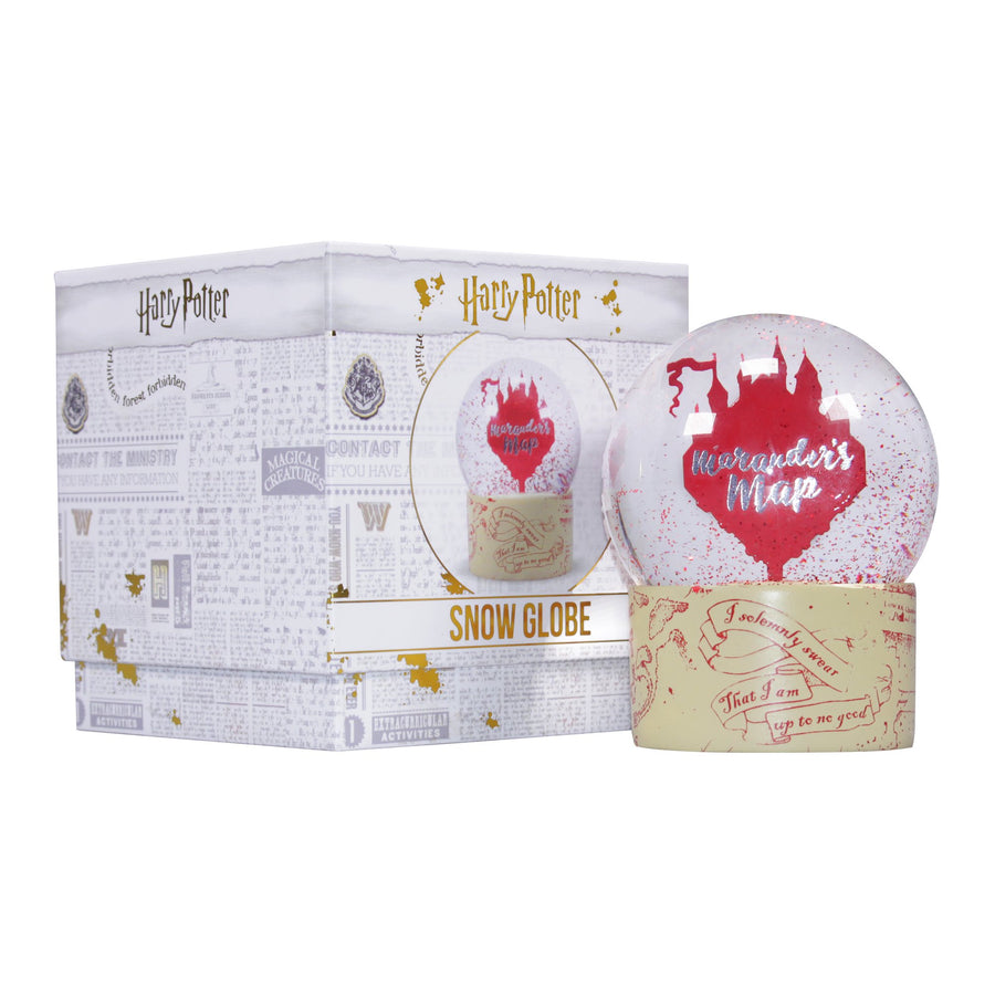 Halfmoon Bay Snow Globe Boxed 65Mm Harry Potter Marauder's Map