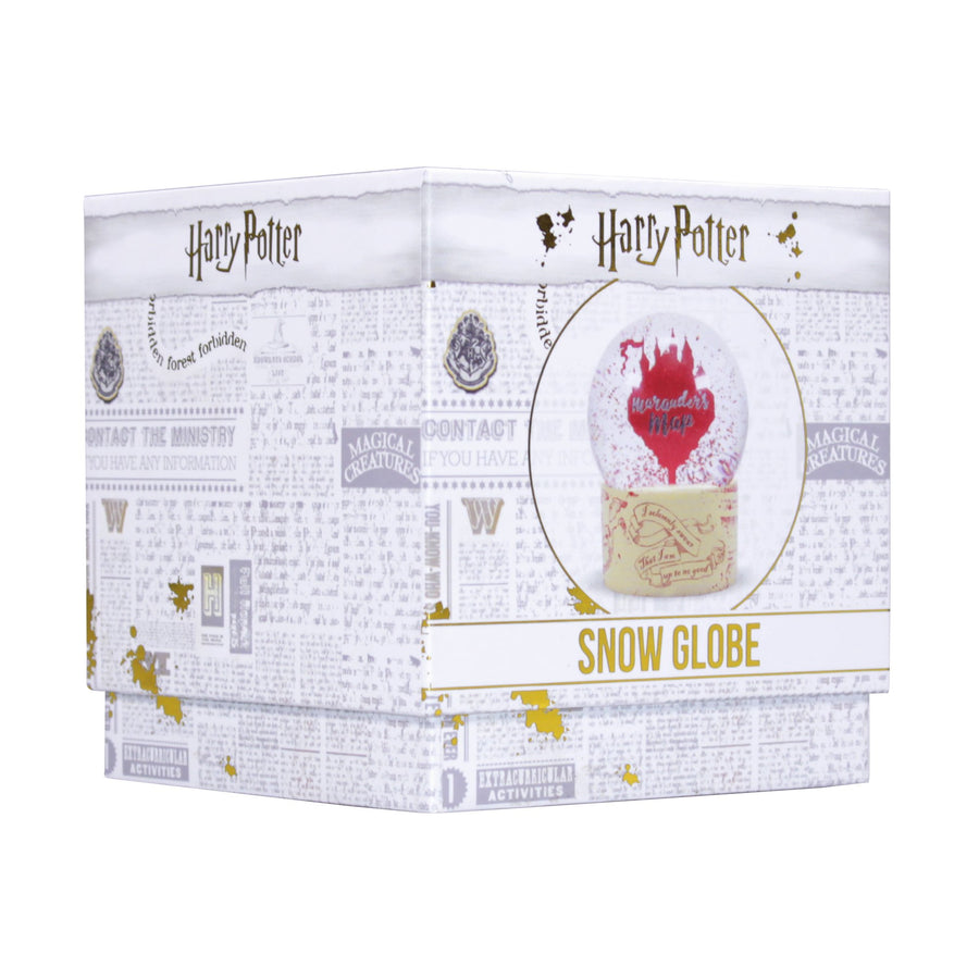 Halfmoon Bay Snow Globe Boxed 65Mm Harry Potter Marauder's Map