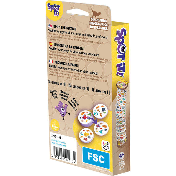Spot it!: Dinosaur (Eco Blister)
