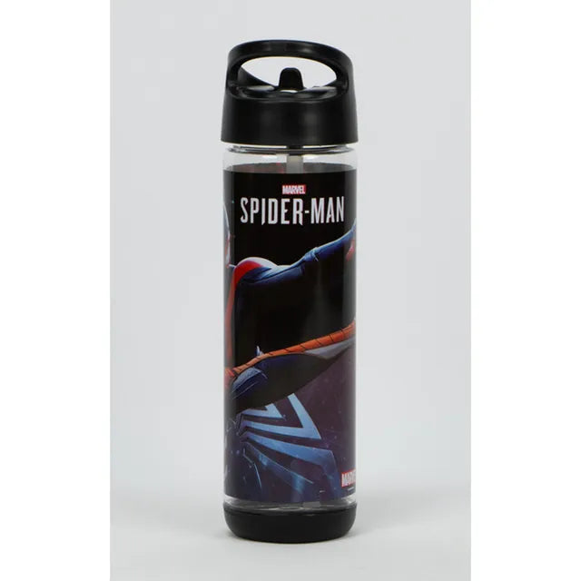 Marvel SpiderMan Water Bottle 500Ml, Tritan Plastic Bpa Free