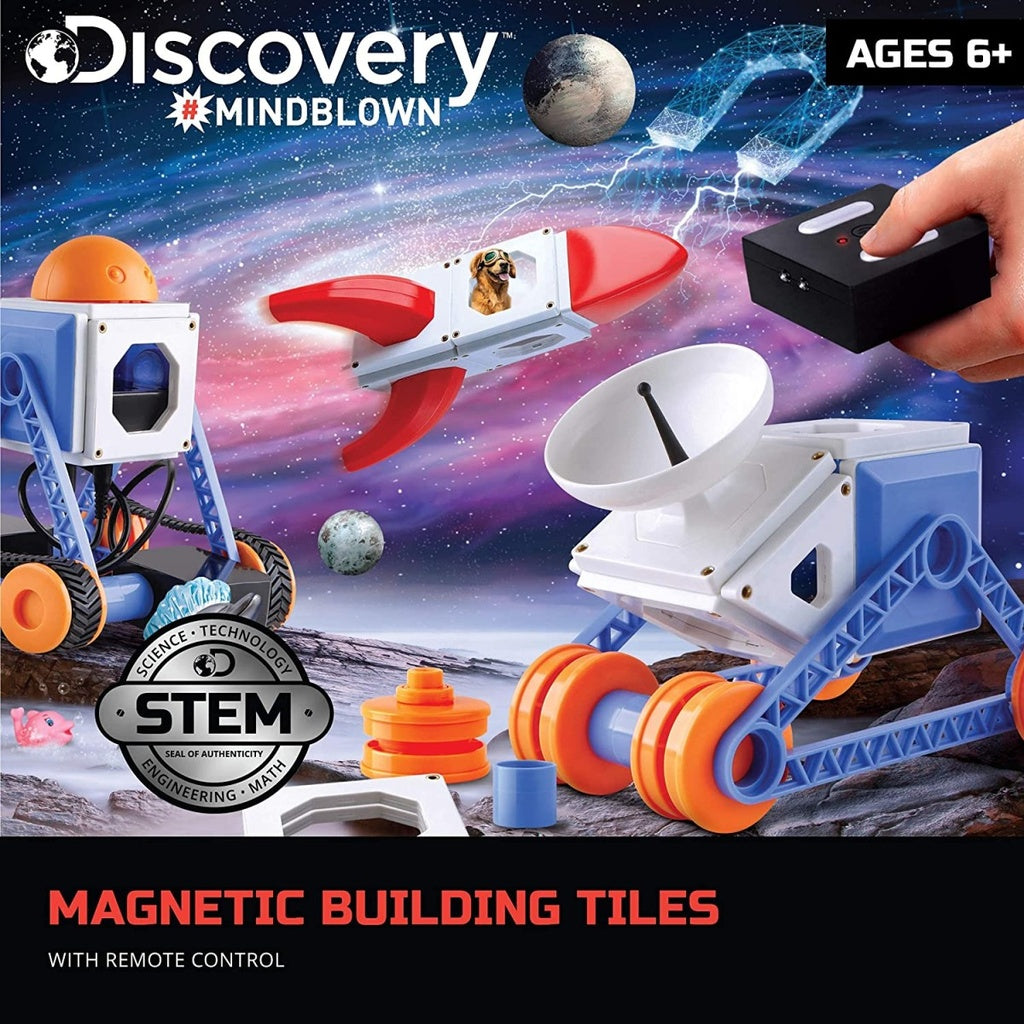 Discovery - Toy Magnetic Tiles With Remote Control