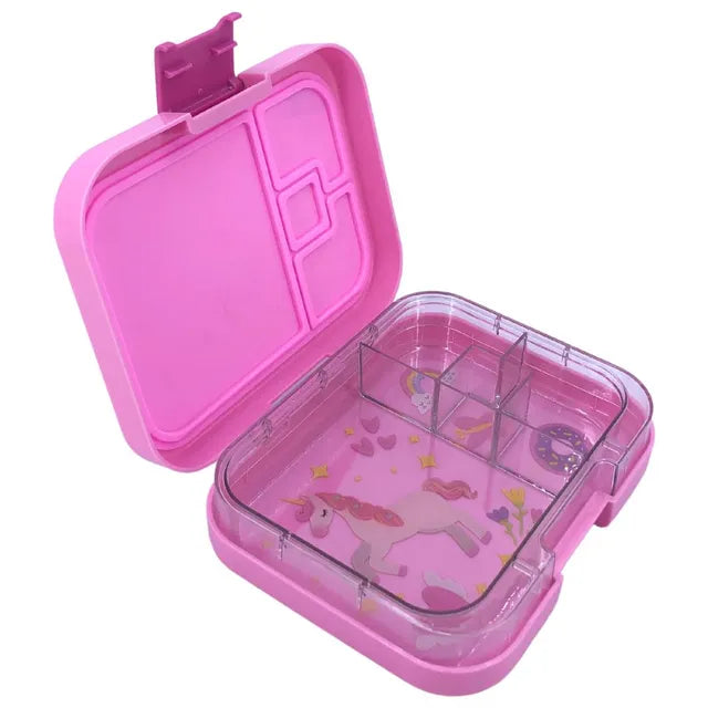 TW Bento Box Pink 4 Compartments