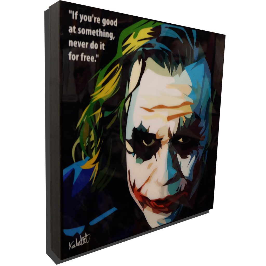 The Joker Pop Art Poster “Good at something”