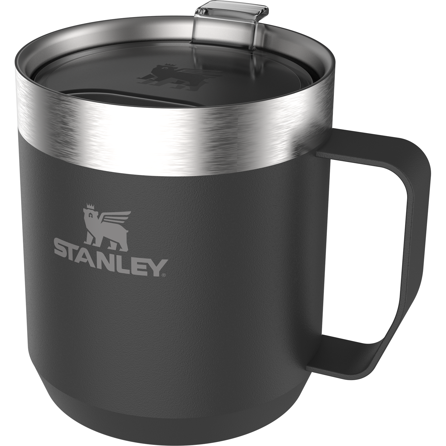 Stanley Cla 355Ml 12Oz Vac Camp Mug M.Black