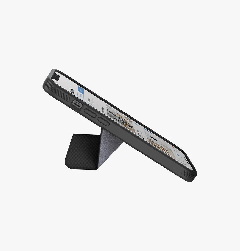 Uniq Hybrid iPhone 14 Pro Magsafe Charging Transforma Ebony Black