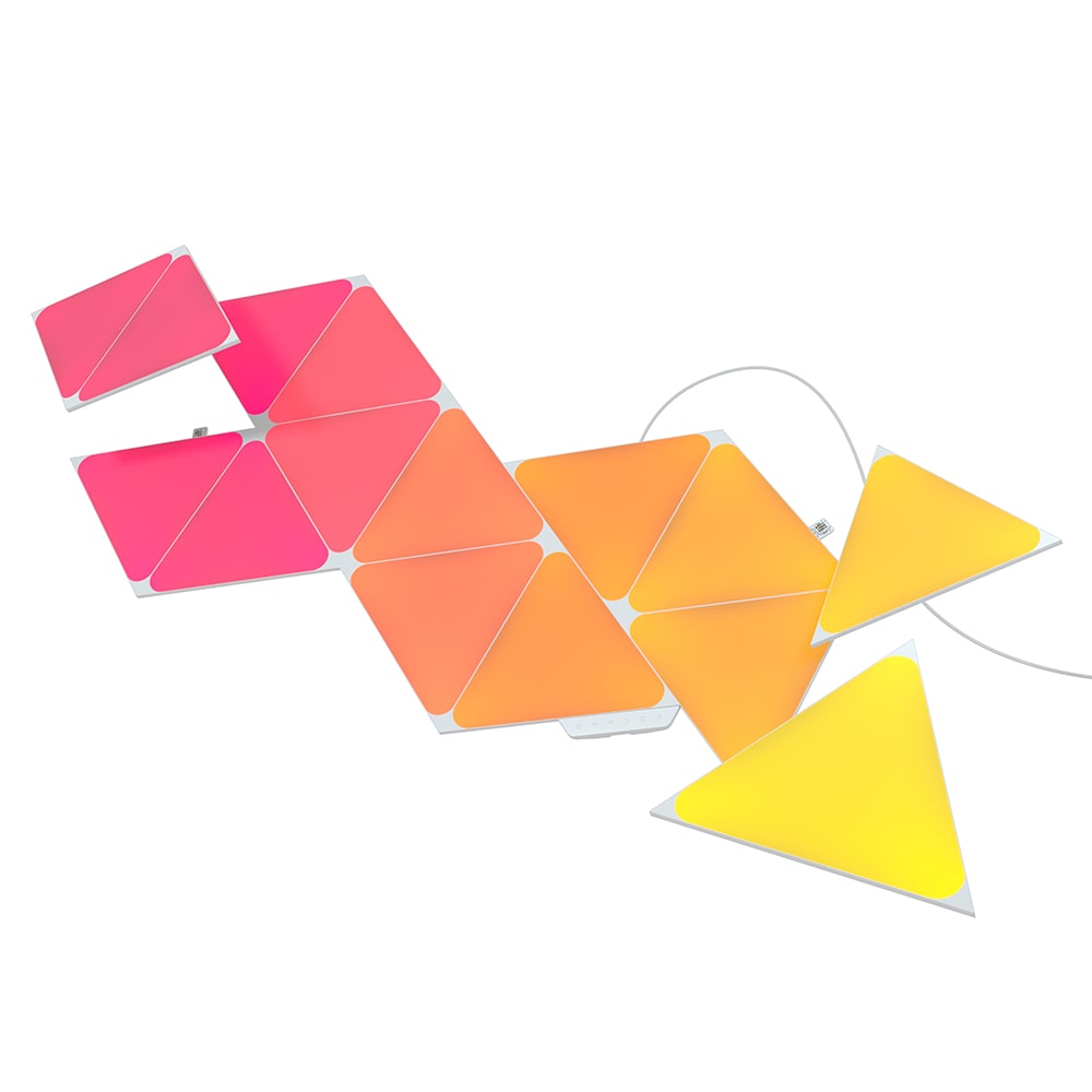 Nanoleaf Shapes Triangles 15 Panels Starter Kit White