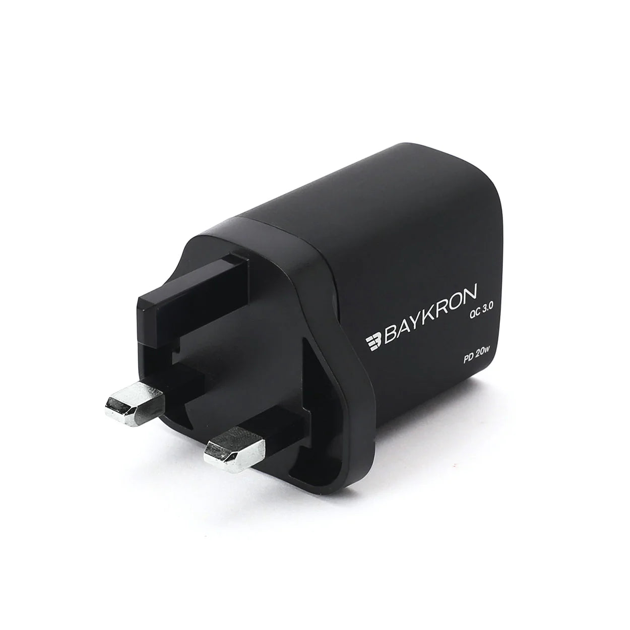 36W Fast Charging Dual Port Wall Charger Type-C™ 20W ,UK,BLK