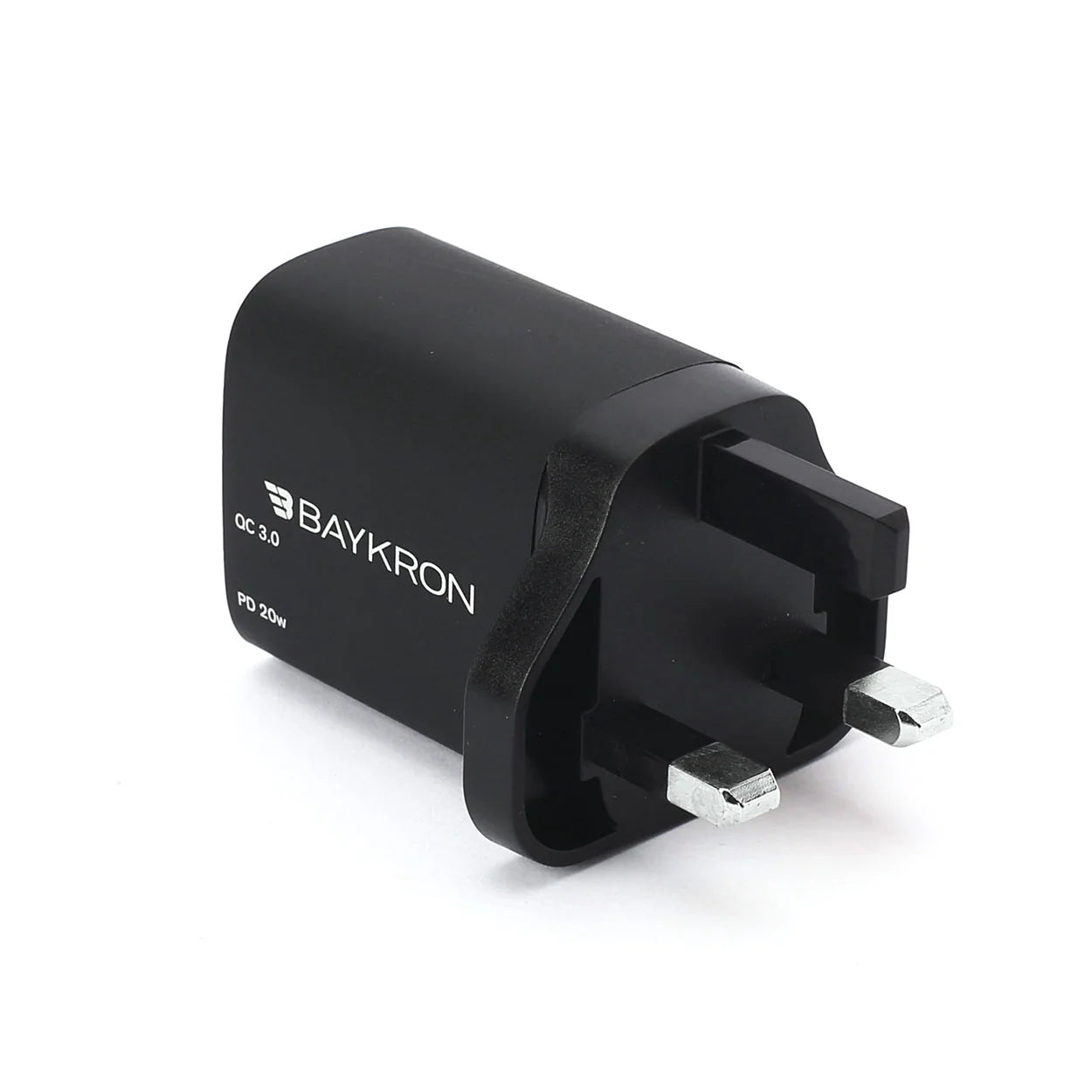 36W Fast Charging Dual Port Wall Charger Type-C™ 20W ,UK,BLK