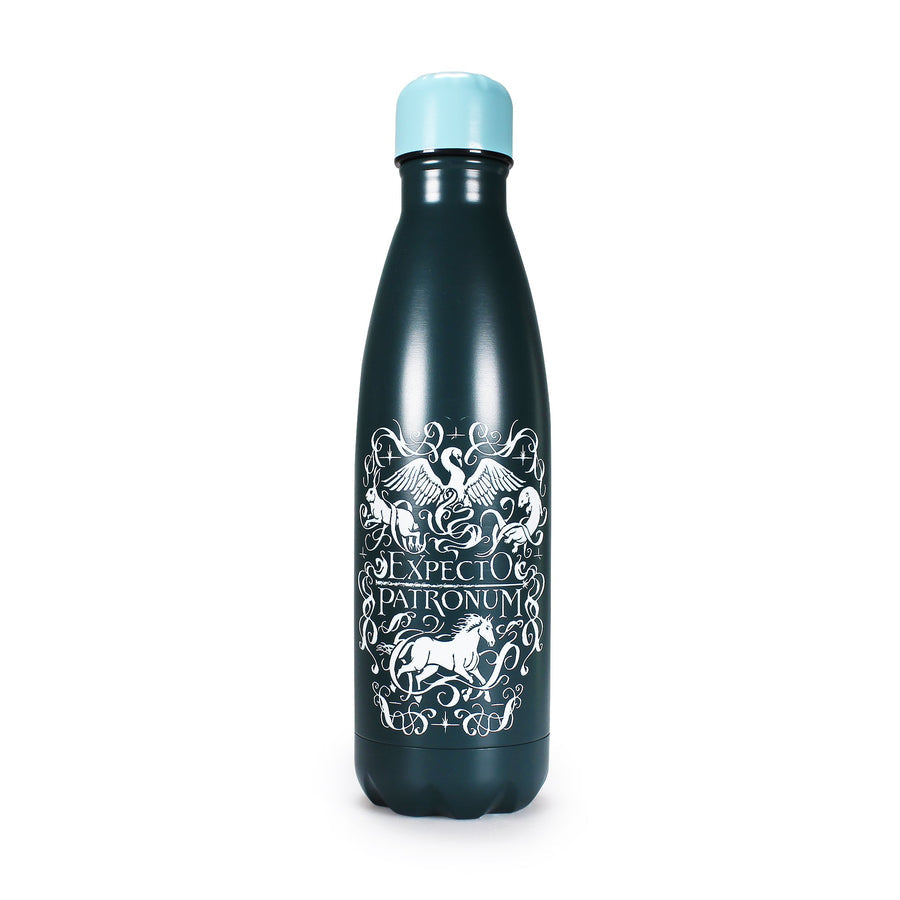 Halfmoon Bay Water Bottle Metal 500Ml Harry Potter Expecto Patronum