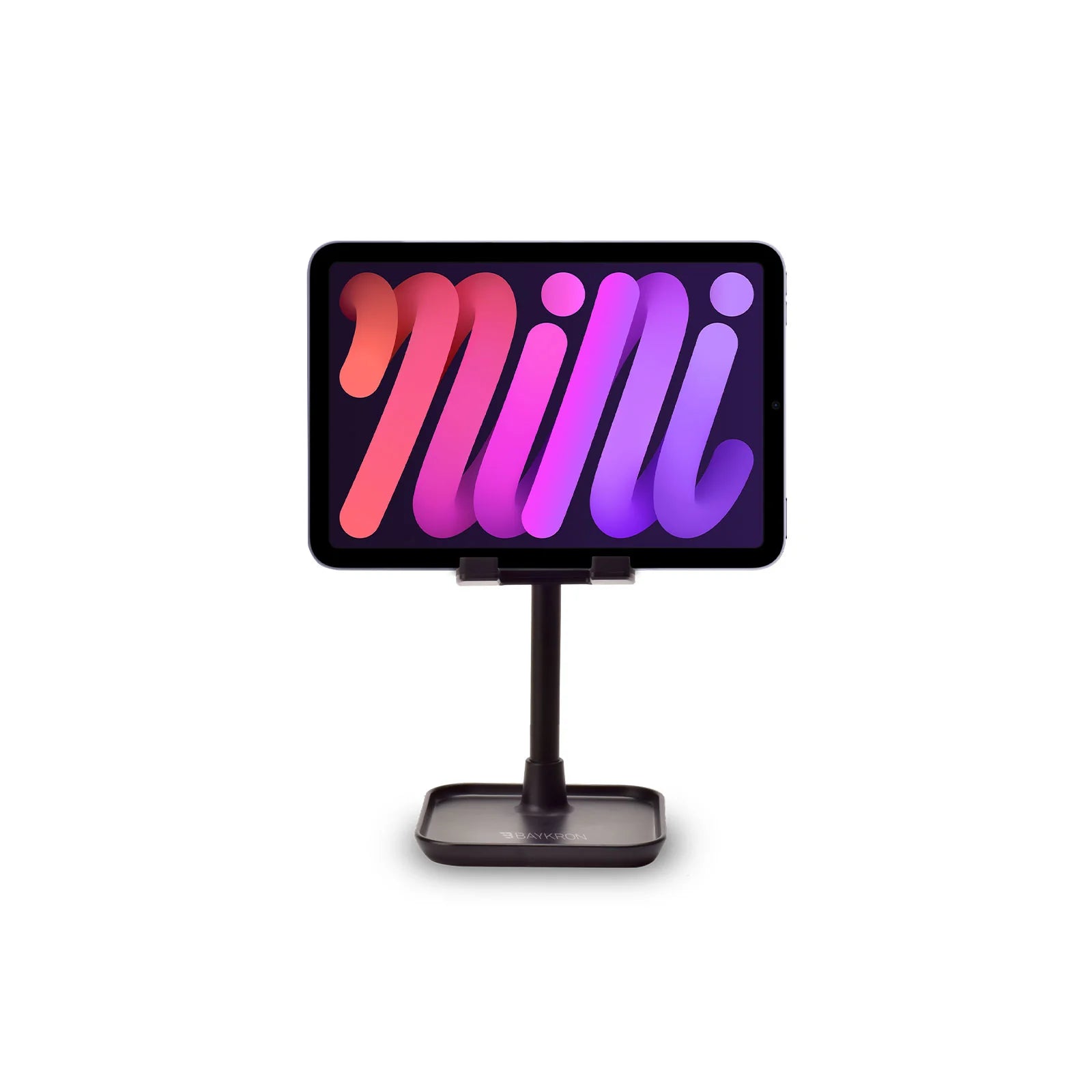 Baykron Mobile/ Tablet Portabble Stand Black color