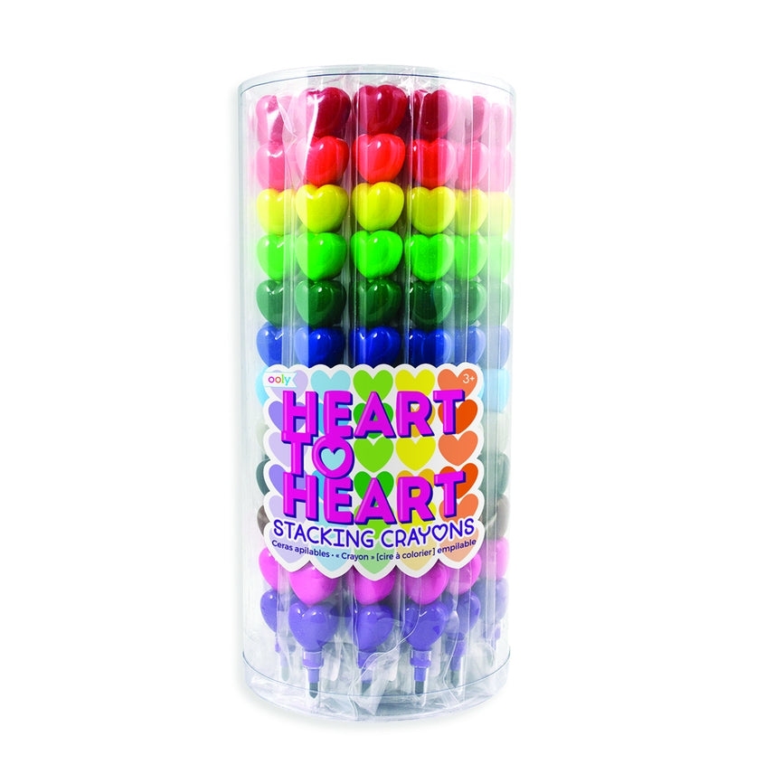Ooly Heart To Heart Stacking Crayons