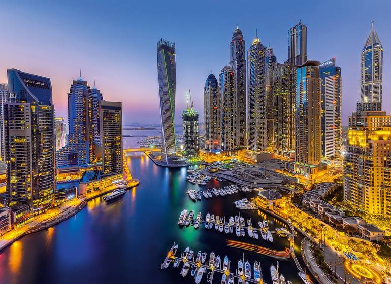 Clementoni Puzzle Dubai Marina UAE 1000 Pcs