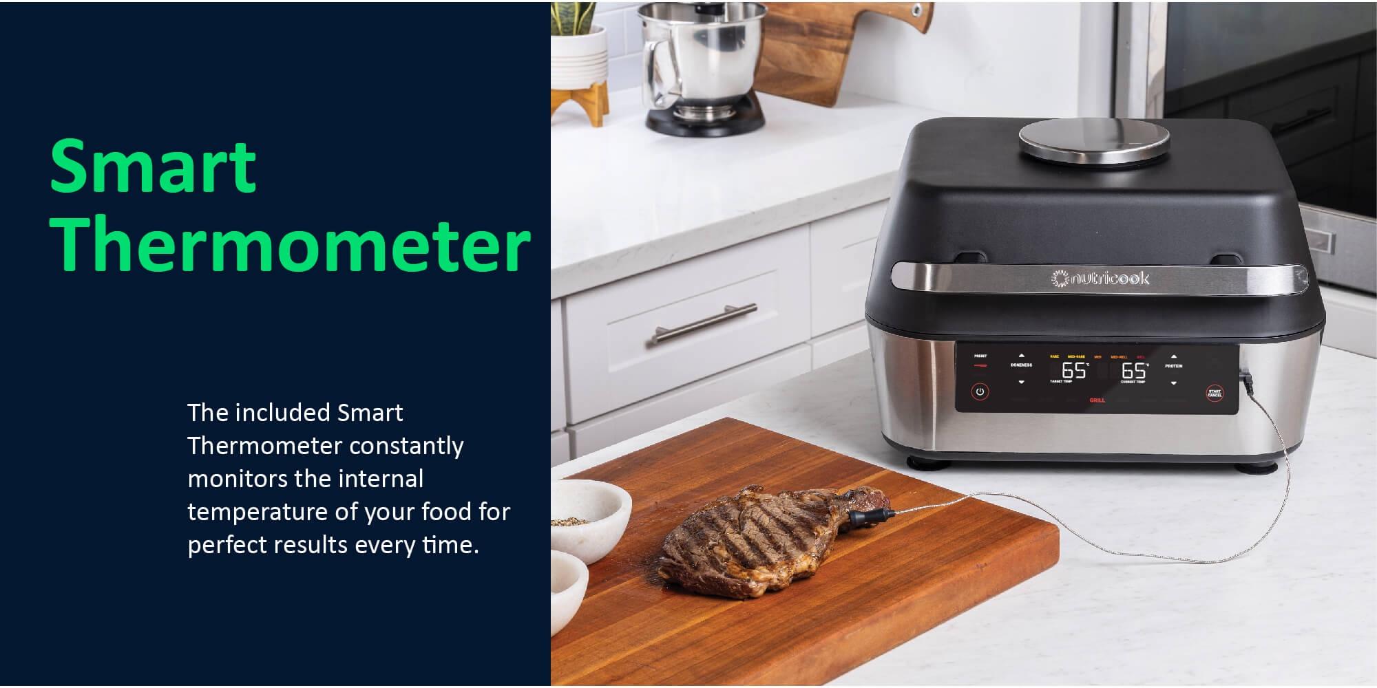 Nutricook Smart Air Fyer and Indoor grill 6-in-1 NC-AFG960