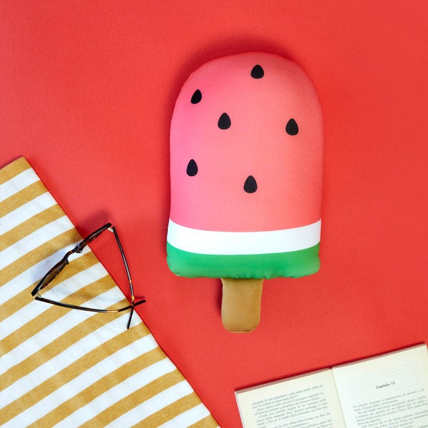 Balvi Beach Cushion Watermelon Popsicle Polyester