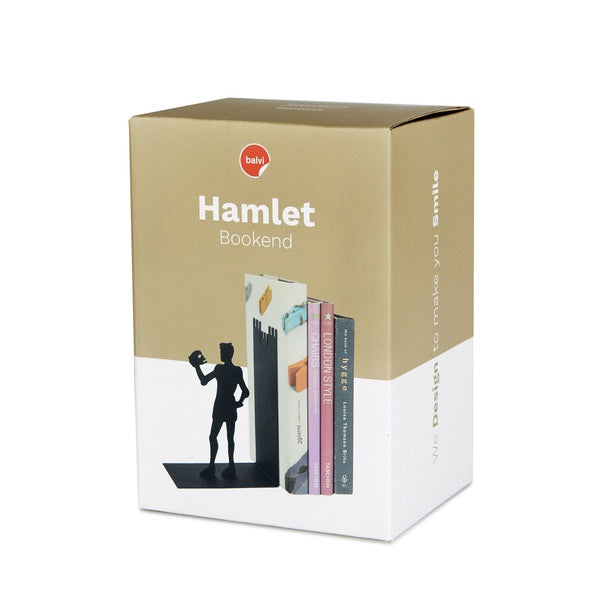 Balvi Bookend Hamlet Black Metal