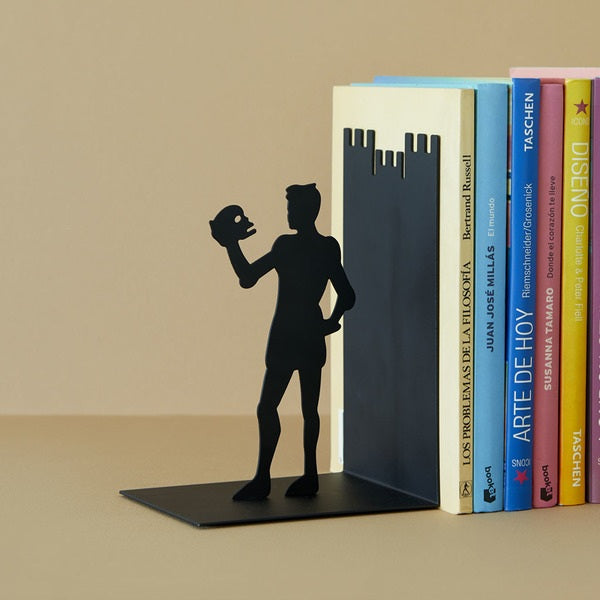 Balvi Bookend Hamlet Black Metal