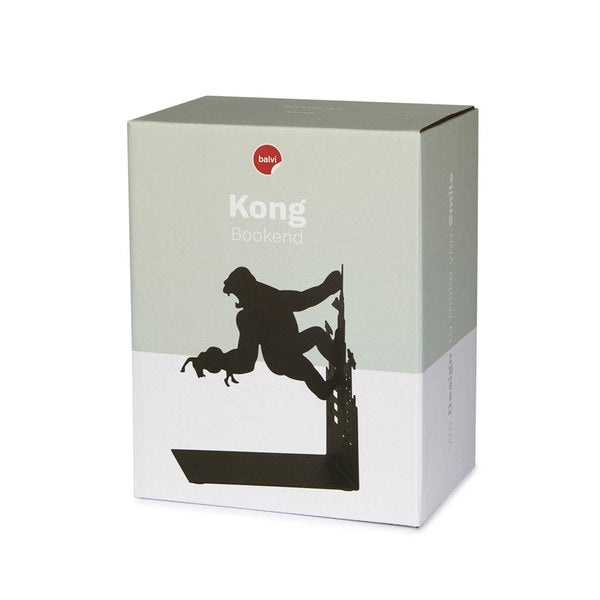 Balvi Bookend Kong Black Metal
