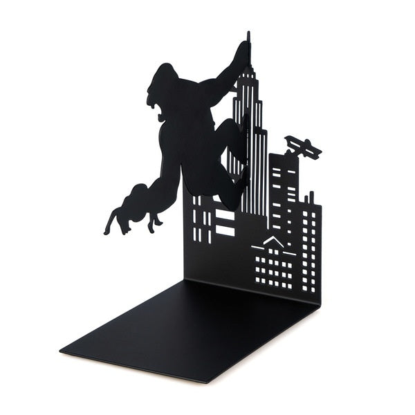 Balvi Bookend Kong Black Metal