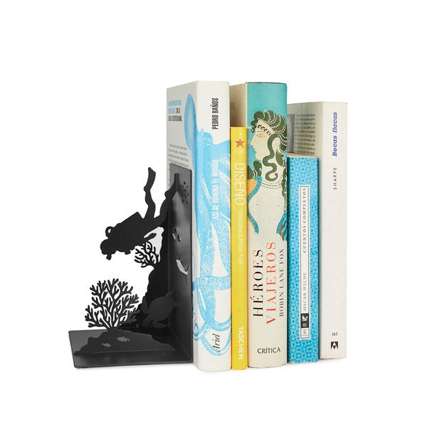 Balvi Bookend Scuba Black Metal