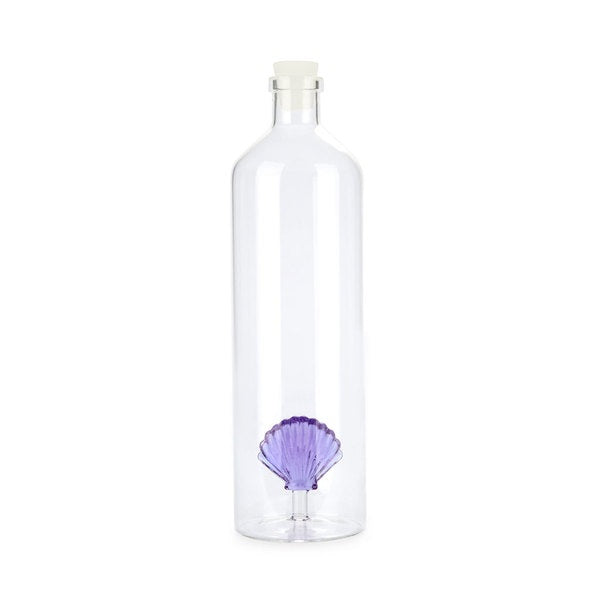 Balvi Bottle Atlantis Shell Lilac 1.2 L Glass